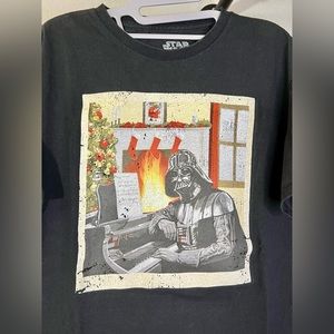 Men's Star Wars Christmas Vader Shirt